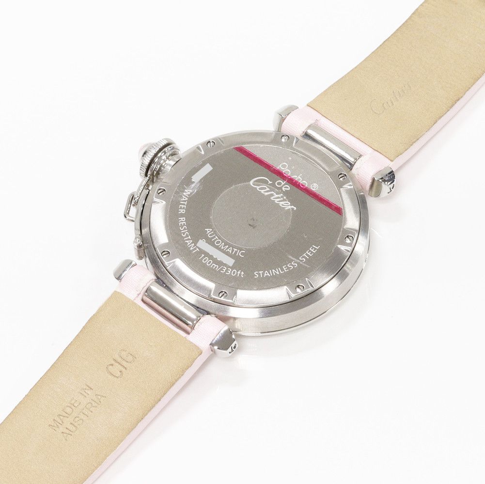 Cartier Cartier Cartier Pink Mother of Pearl Pasha C Watch W3106499 Limited Metal Automatic W3106499 Size ONE SIZE - 2 Thumbnail