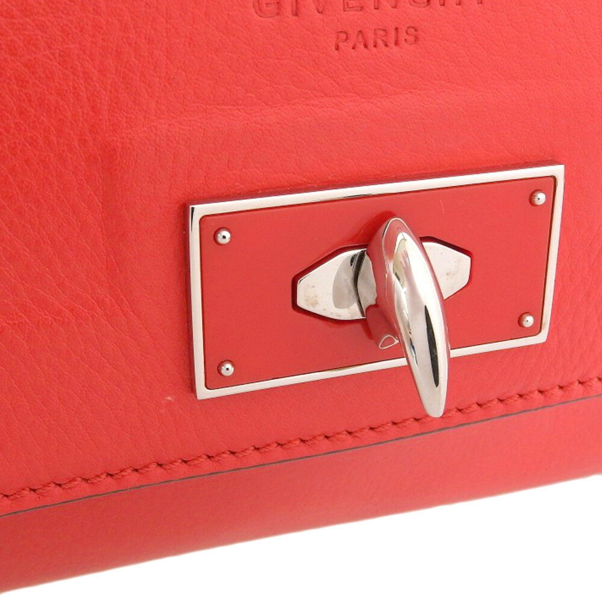 Givenchy Givenchy Shark Medium Bag Handbag Shoulder Red Size ONE SIZE - 6 Thumbnail