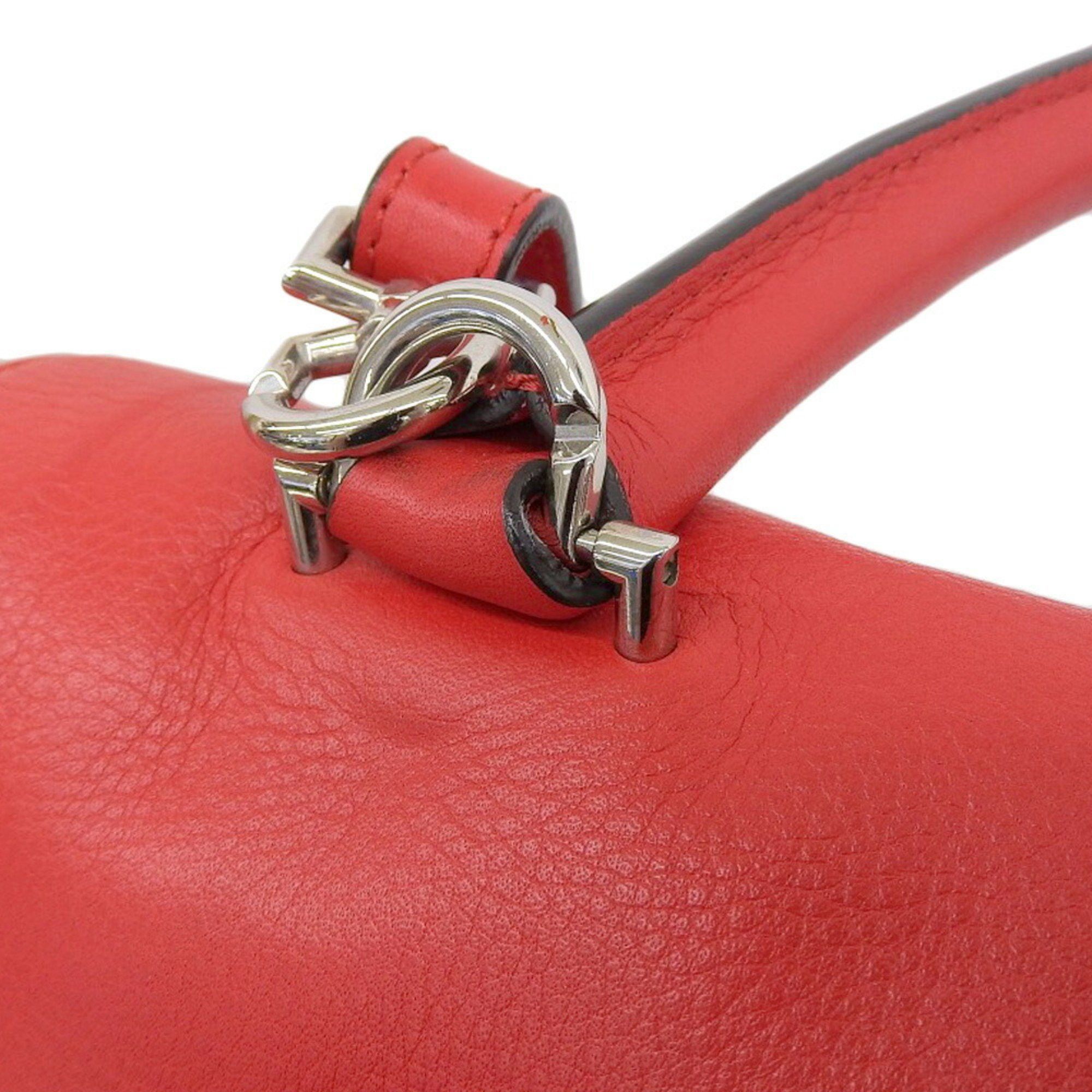 Givenchy Givenchy Shark Medium Bag Handbag Shoulder Red Size ONE SIZE - 5 Thumbnail