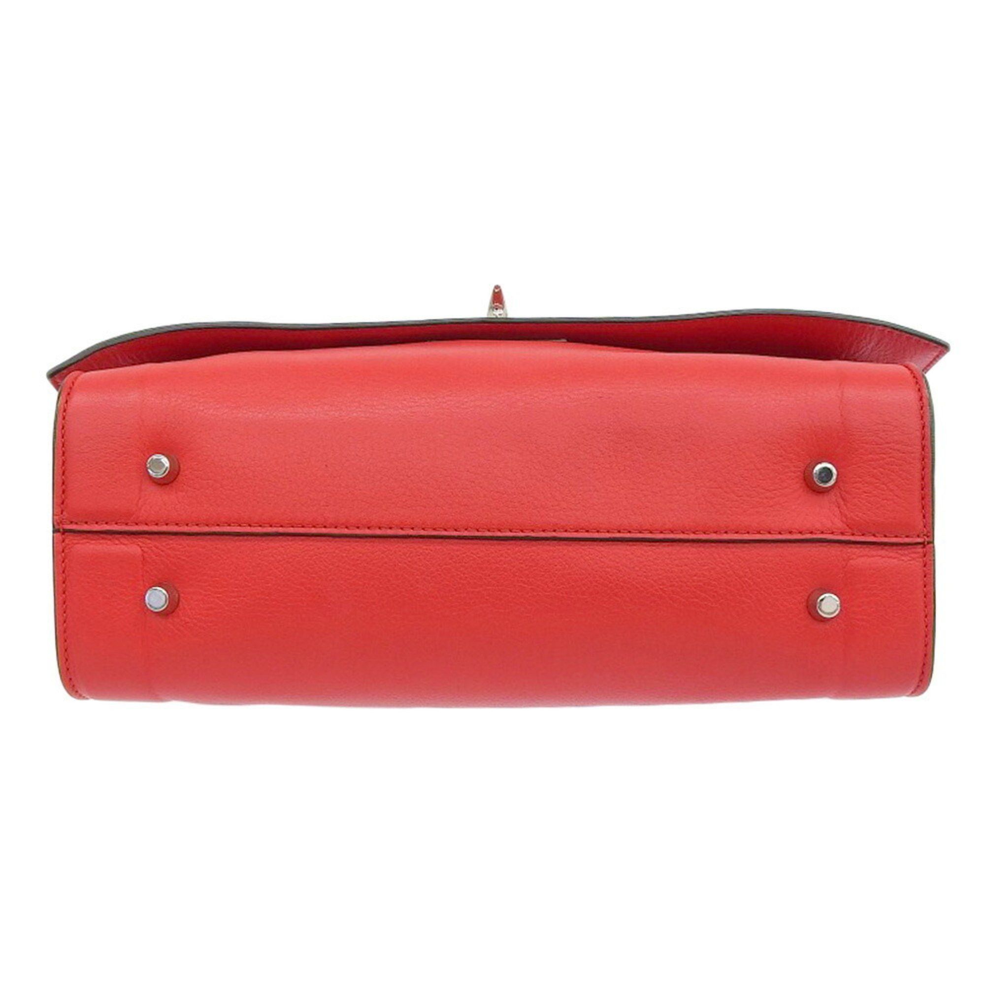 Givenchy Givenchy Shark Medium Bag Handbag Shoulder Red Size ONE SIZE - 4 Thumbnail