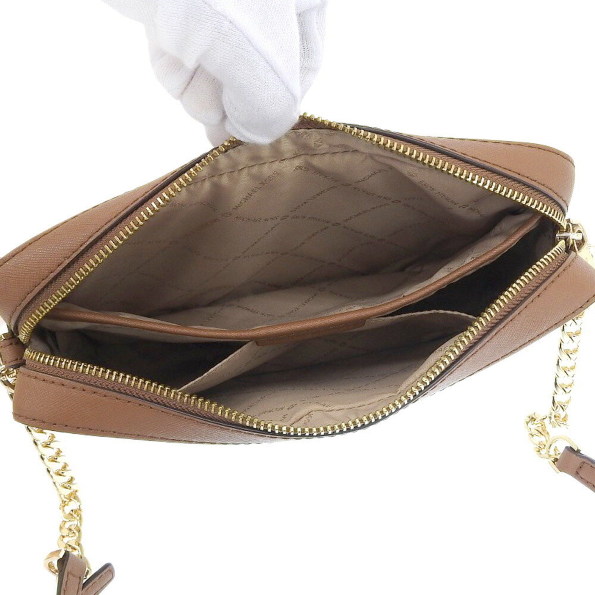 Michael Kors MICHAEL KORS Shoulder bag White x Brown Size ONE SIZE - 3 Thumbnail