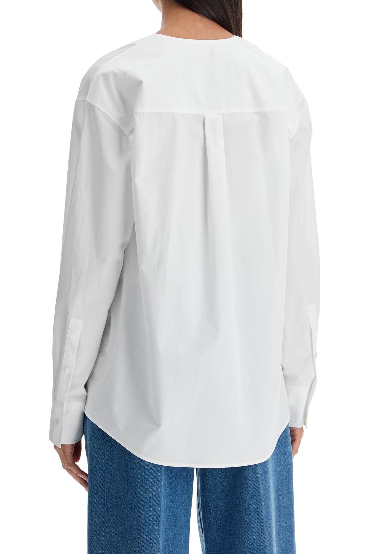 Valentino VALENTINO GARAVANI Boxy Poplin Blouse In Size XS / US 0-2 / IT 36-38 - 3 Thumbnail