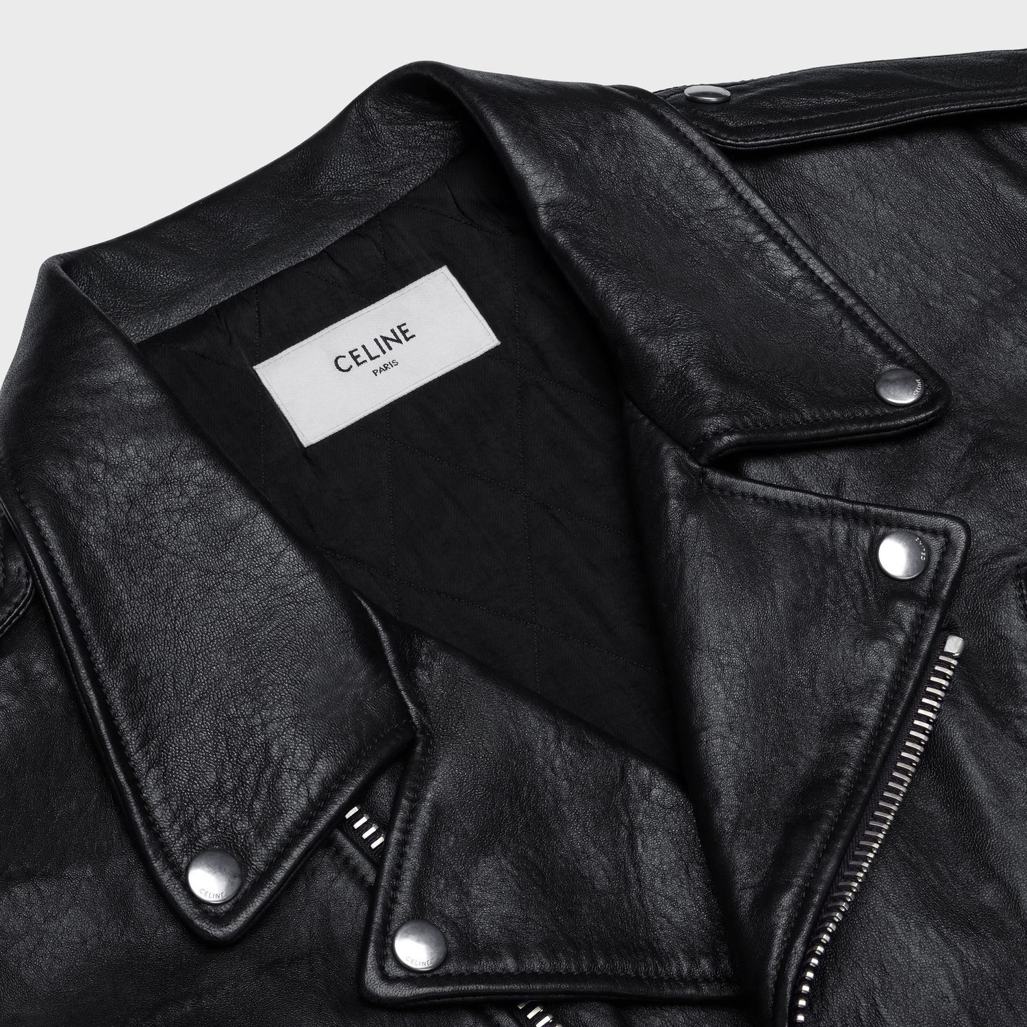 Celine Oversized Cowboy Jacket in Soft English Lambskin Size US XS / EU 42 / 0 - 3 Thumbnail