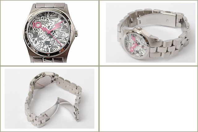 Other Other MARC BY MARC JACOBS Women s 10th Anniversary Limited Edition Skull Pattern Silver Watch MBM9028 Metal Quartz MBM9028 in Pristine Condition Grailed