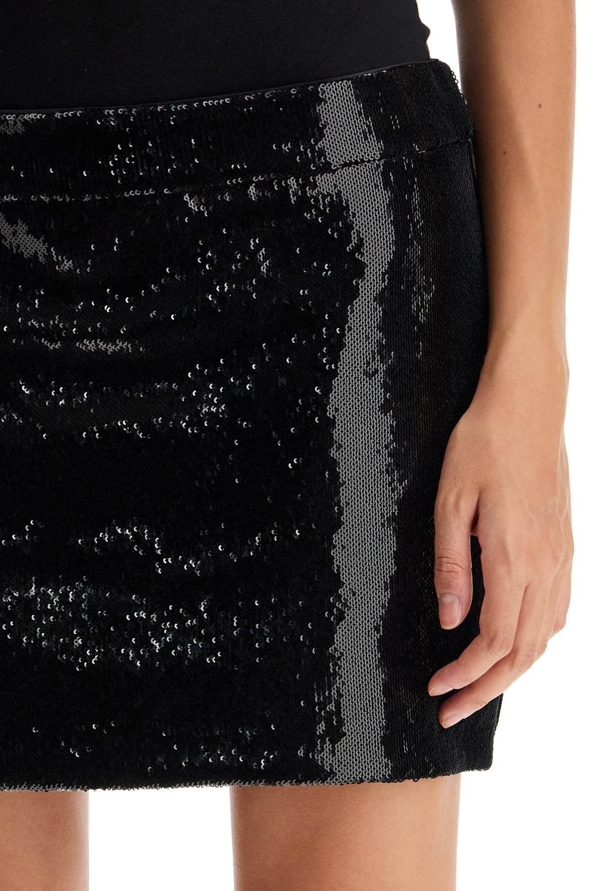 Dolce & Gabbana DOLCE & GABBANA Sequin Mini Skirt Size 27" / US 4 / IT 40 - 4 Thumbnail