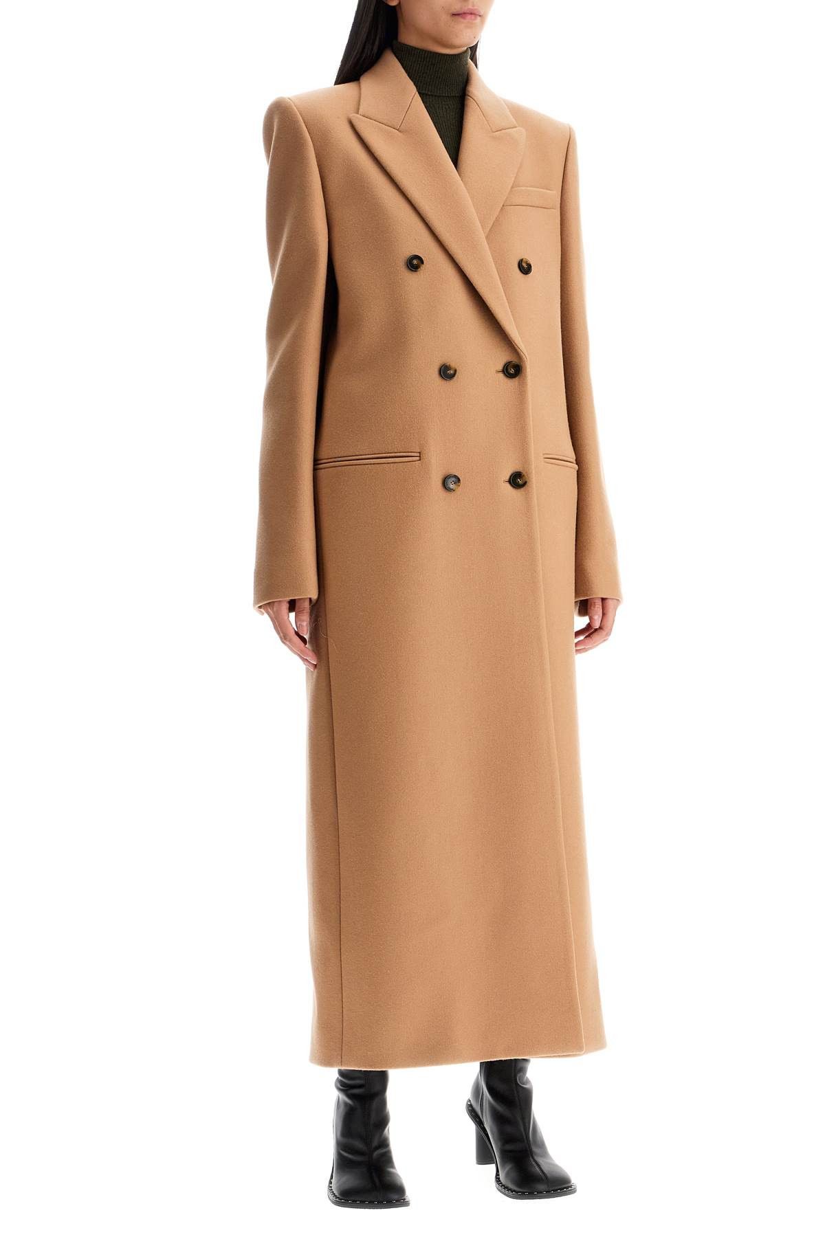 Stella McCartney STELLA McCARTNEY Long Double-Breasted Coat Size S / US 4 / IT 40 - 2 Thumbnail