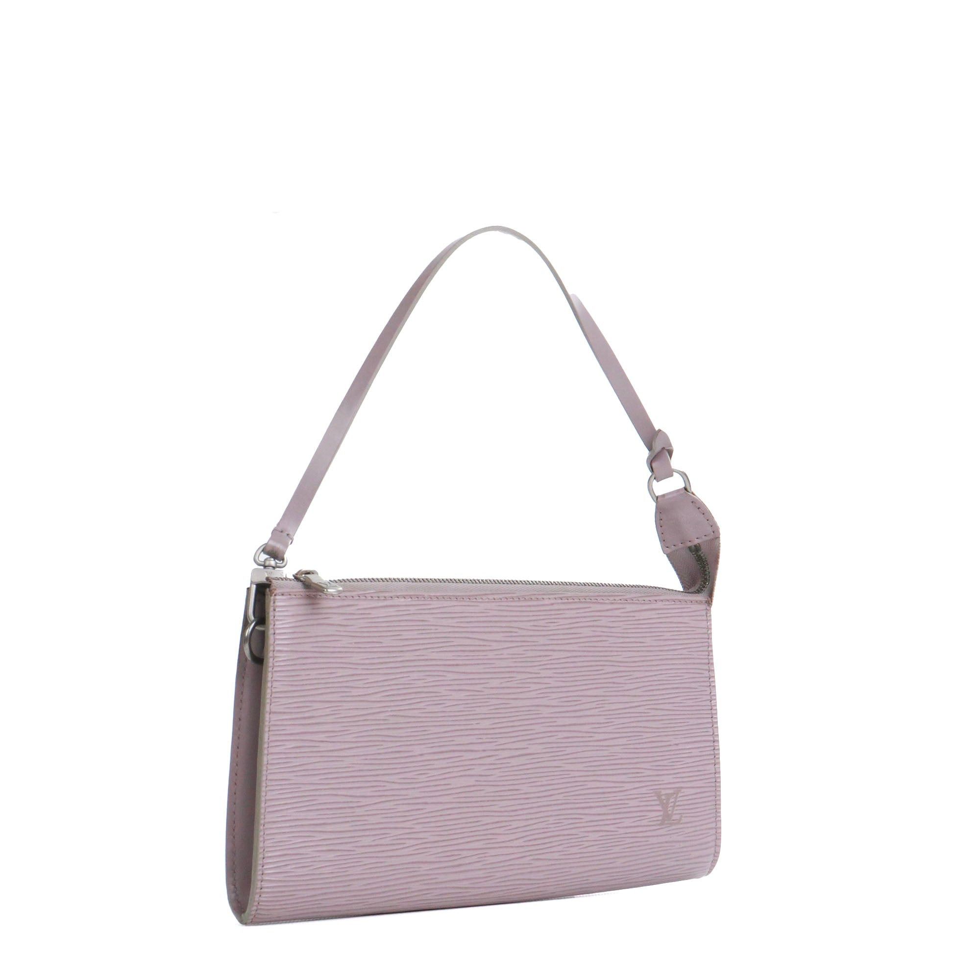 Louis Vuitton LOUIS VUITTON - Louis Vuitton Accessory Pochette Bag in mauve epi leather Size ONE SIZE - 2 Thumbnail
