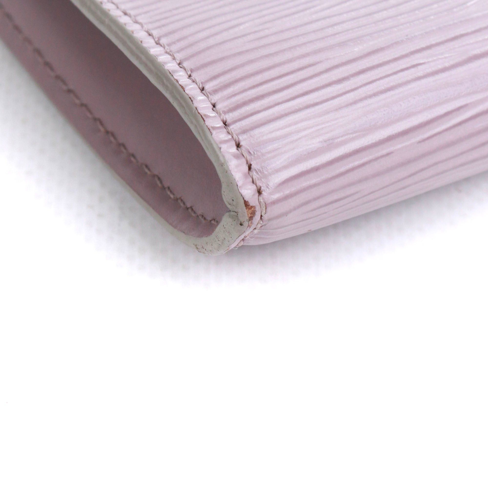 Louis Vuitton LOUIS VUITTON - Louis Vuitton Accessory Pochette Bag in mauve epi leather Size ONE SIZE - 4 Thumbnail