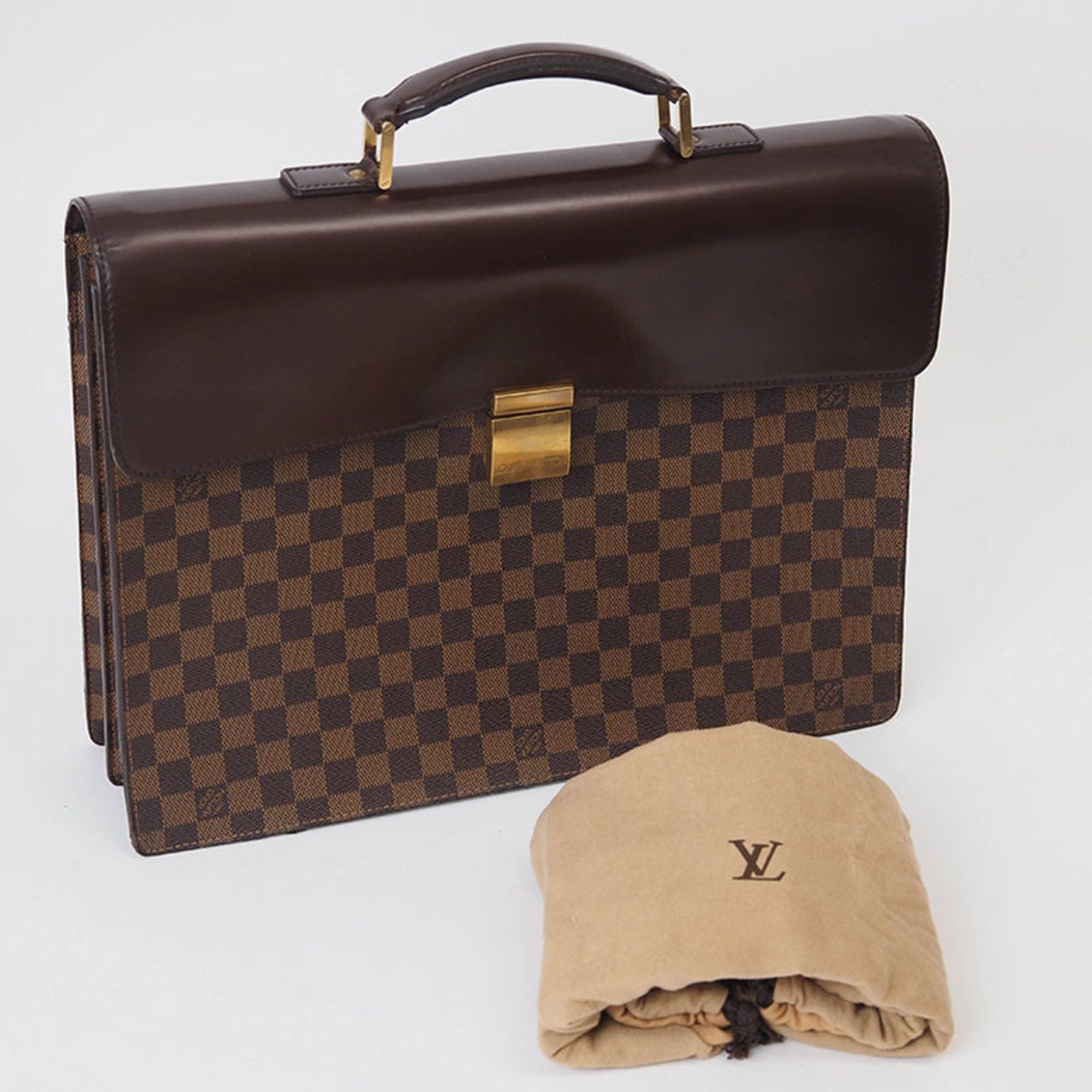 Louis Vuitton Louis Vuitton Altona GM Bag Damier Ebene N53312 Men's Canvas LOUIS VUITTON Size ONE SIZE - 10 Thumbnail