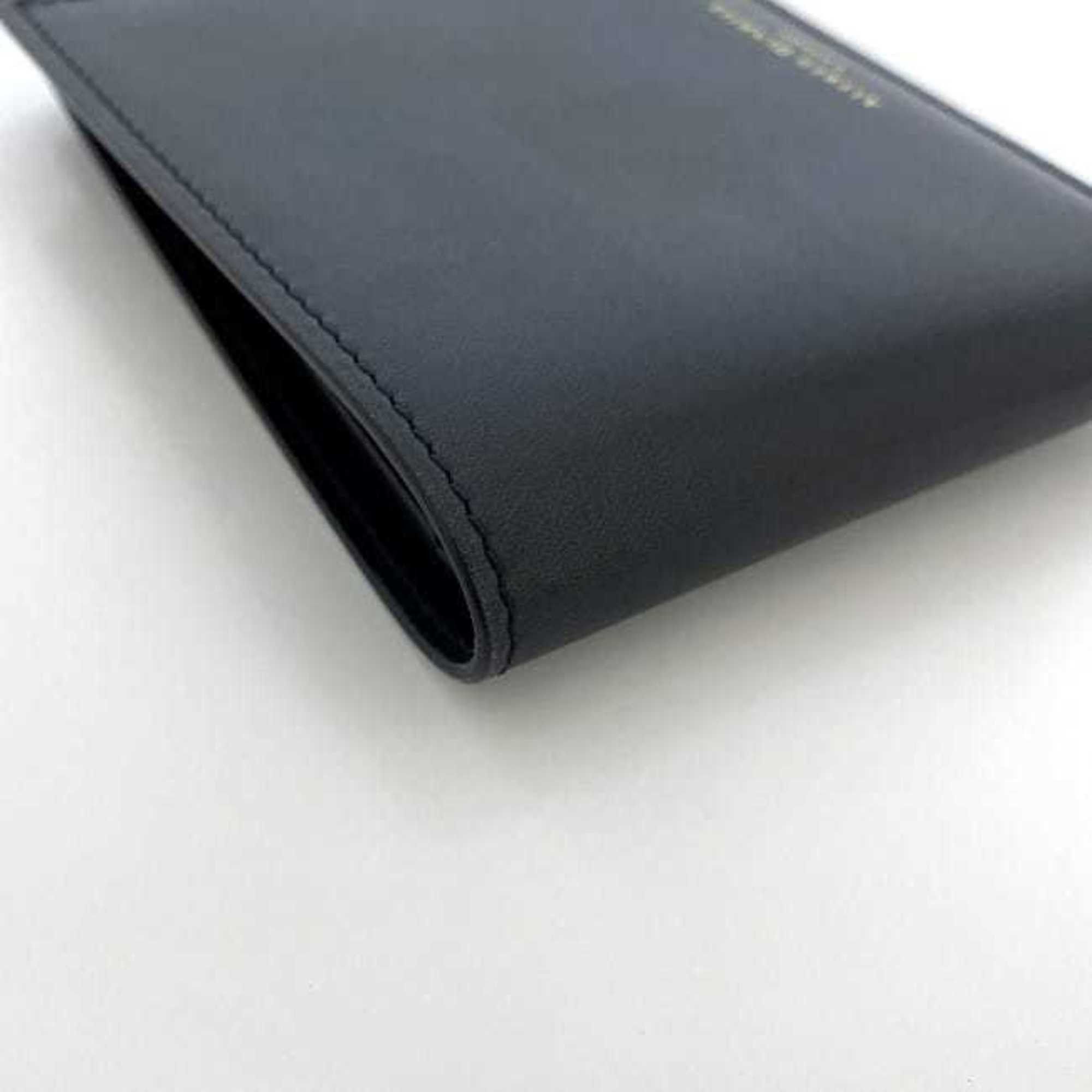 Alfred Dunhill Dunhill Bi-fold Wallet Navy 18F2320DK059R Leather ALFRED DUNHILL Folding Compact Men's Blue Size ONE SIZE - 5 Thumbnail