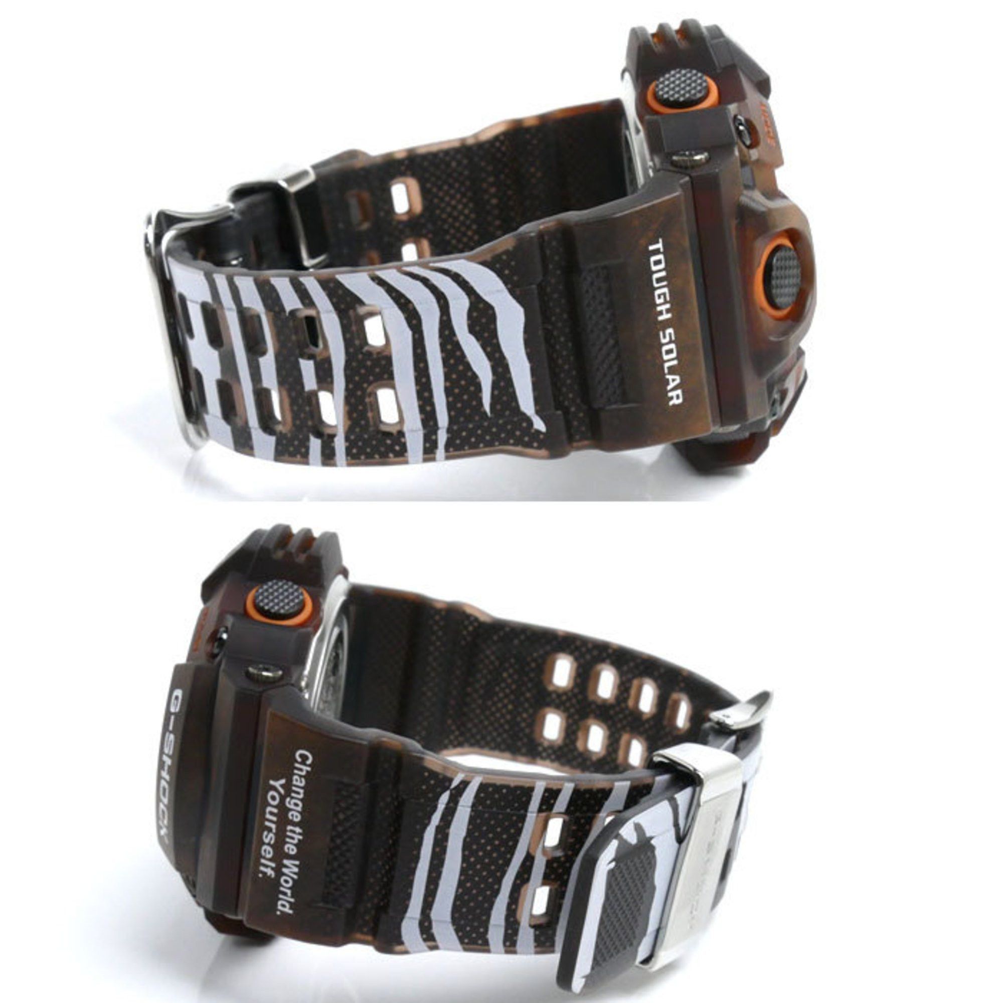 Casio CASIO G-SHOCK MASTER OF G RANGEMAN Wristwatch Solar Brown GW-9405KJ-5JR Radio Men's Size ONE SIZE - 4 Thumbnail
