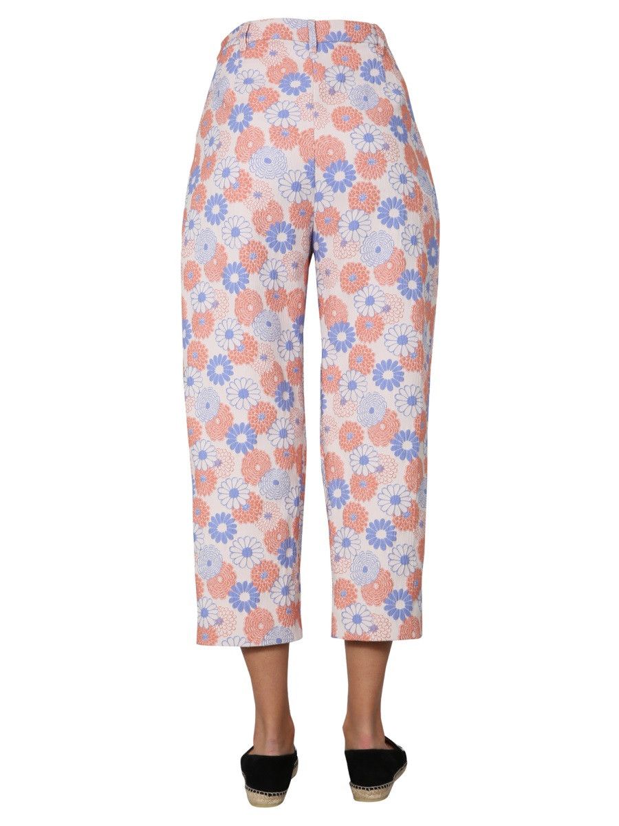 Kenzo CROPPED TROUSERS Size 28" / US 6 / IT 42 - 4 Thumbnail