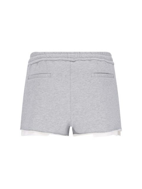 Miu Miu LOGO JOGGER SHORTS Size 26" / US 2 / IT 38 - 2 Thumbnail