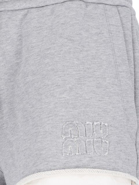 Miu Miu LOGO JOGGER SHORTS Size 26" / US 2 / IT 38 - 5 Thumbnail
