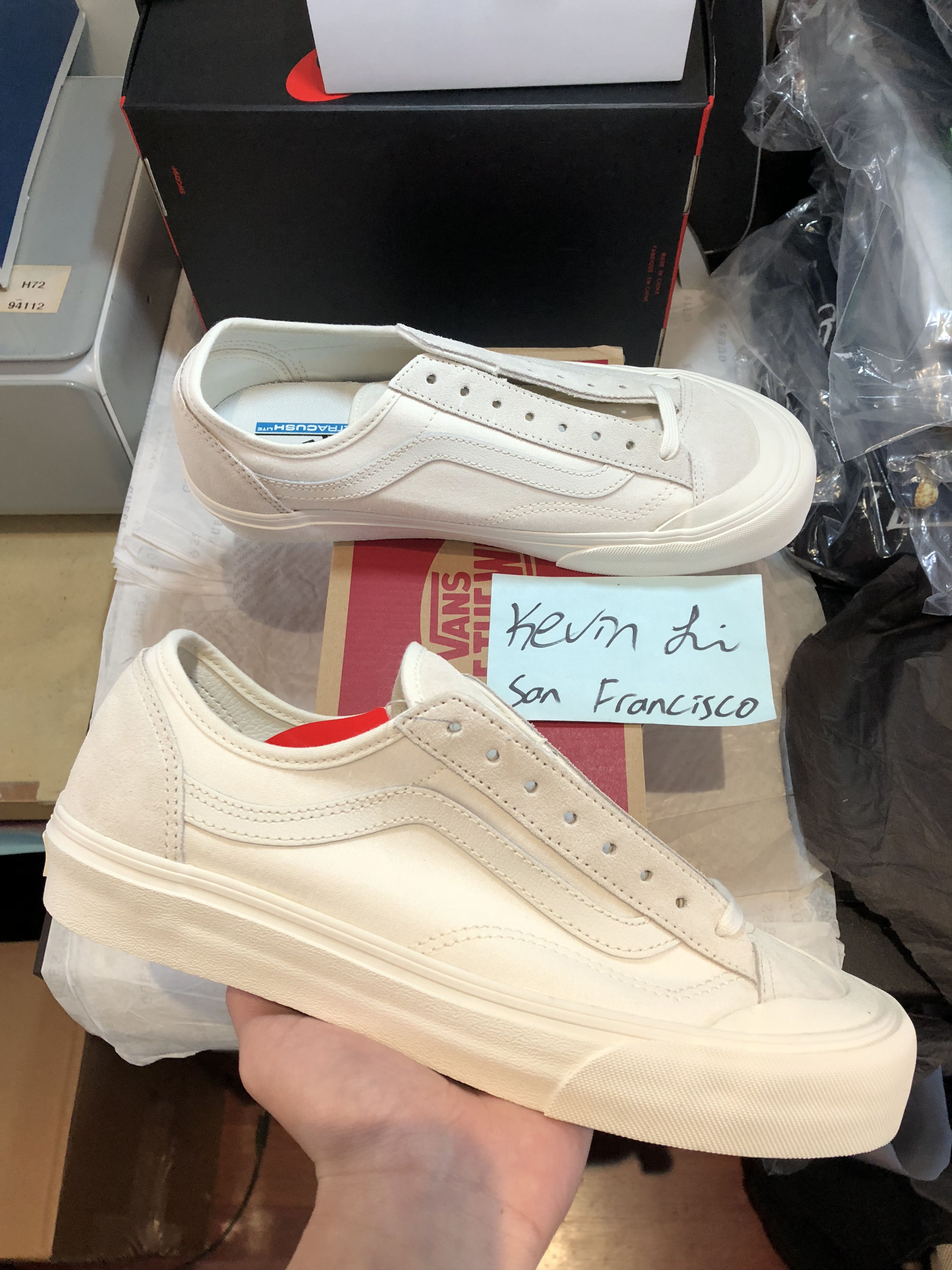Vans os style 36 marshmallow sales