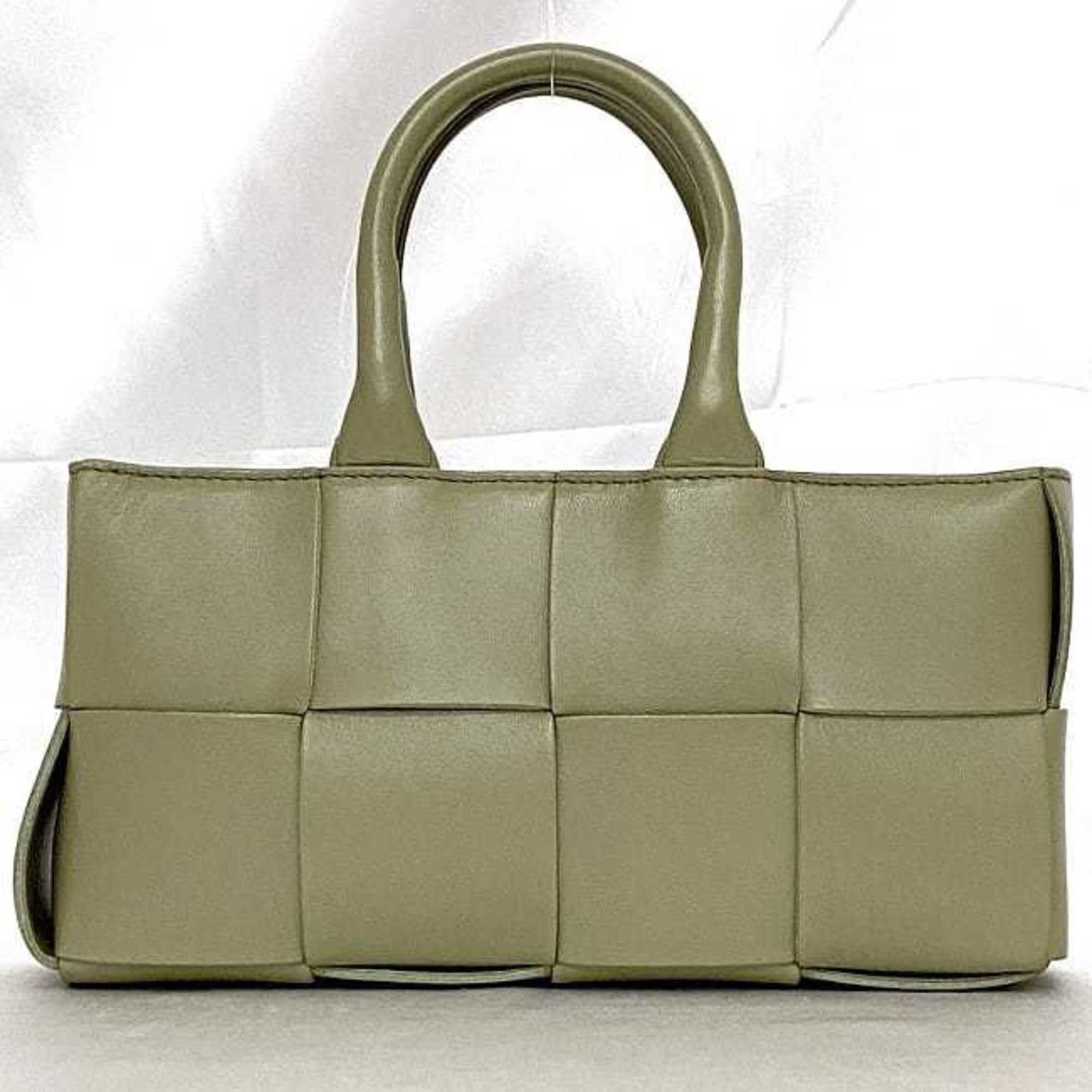 Bottega Veneta Bottega Veneta 2-way bag East West Light Green Arco f-20865 Bag Leather BOTTEGA VENETA Shoulder Handbag Smoky color Hand Size ONE SIZE - 5 Thumbnail
