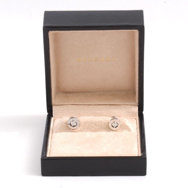 Bvlgari Bvlgari Bvlgari Diamond Earrings White Gold Metal Earrings Size ONE SIZE - 7 Thumbnail