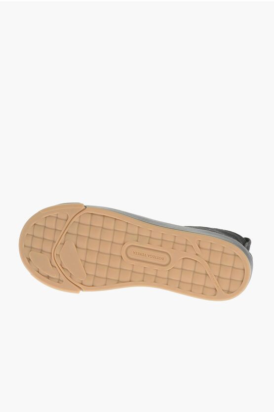 Bottega Veneta Canvas High-Top Sneakers Size US 8 / EU 41 - 4 Thumbnail