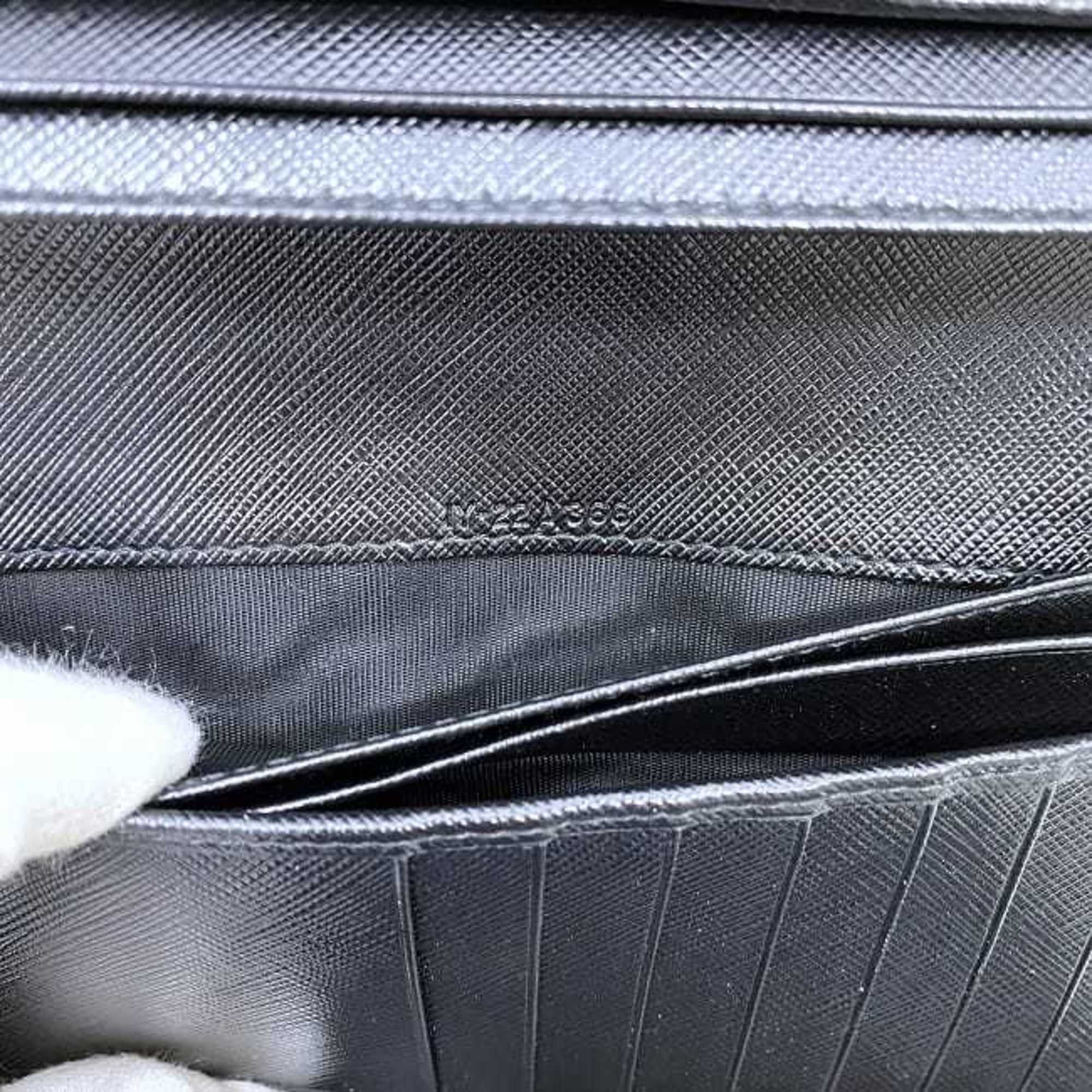 Salvatore Ferragamo Salvatore Ferragamo Tri-fold Long Wallet ec-21012 Black Vara Ribbon Grain Leather IY-22/A366 Clear Women's Size ONE SIZE - 11 Thumbnail