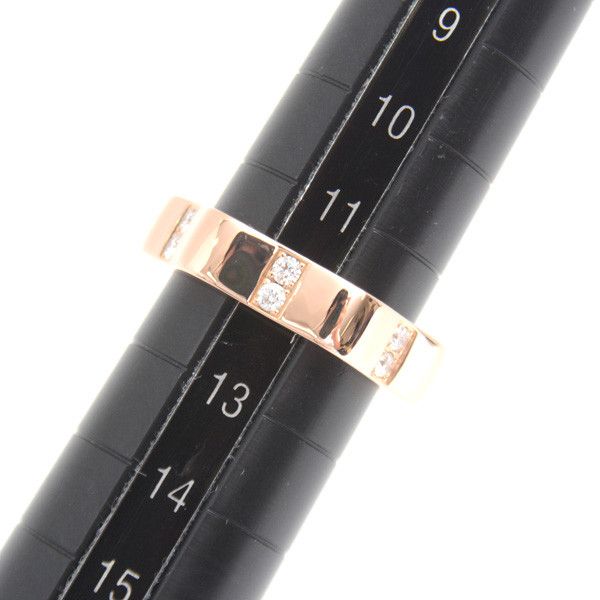 Montblanc Montblanc Montblanc 750PG Diamond Ring 4810 Collection White Star Motif Metal Ring 71860 in Great Condition Size ONE SIZE - 6 Thumbnail