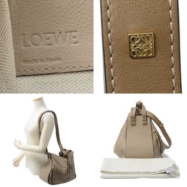 Loewe Loewe Loewe Leather Hammock Small Shoulder Bag Leather Shoulder Bag 73313 in Very Good Condition Size ONE SIZE - 4 Thumbnail