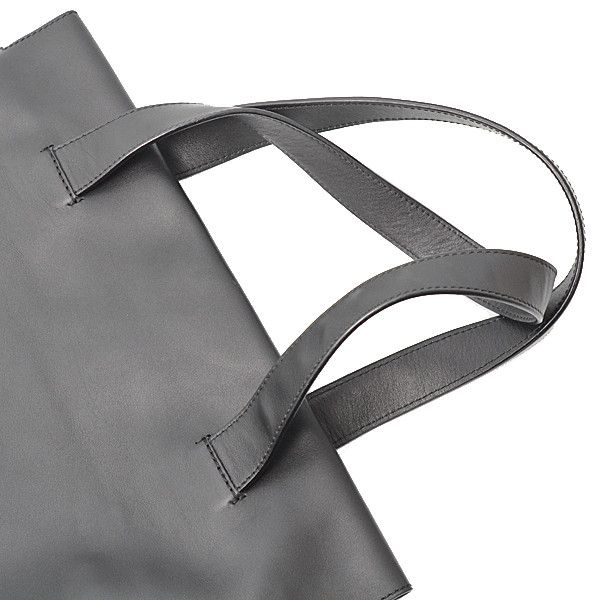 Loewe Loewe Loewe Leather Logo Tote Bag Black Leather Tote Bag 72996 in Great Condition Size ONE SIZE - 8 Thumbnail