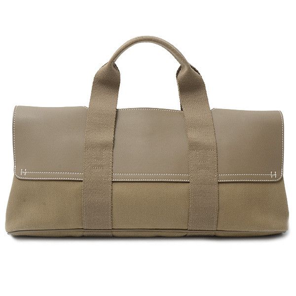 Hermes Hermes Hermes Valparaiso Long MM Canvas Handbag Canvas Handbag 73346 in Great Condition Size ONE SIZE - 2 Thumbnail