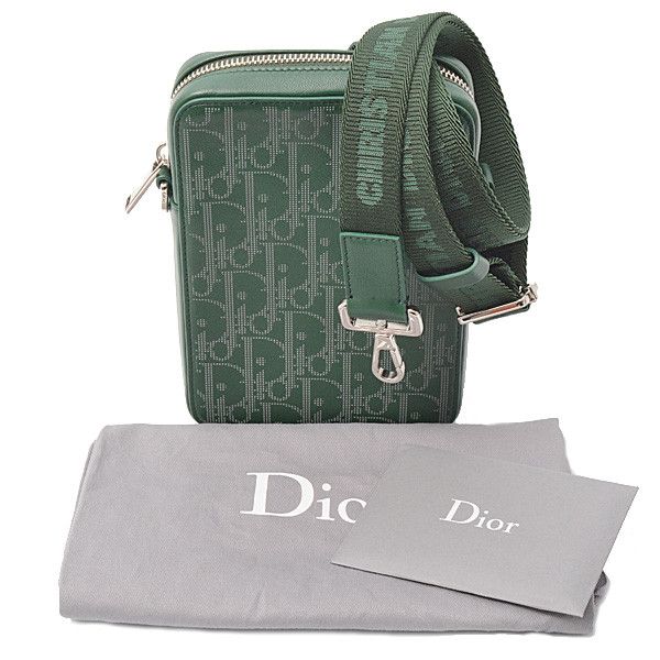 Dior Dior Christian Dior Leather Oblique Shoulder Bag 2ESBC265CLP Leather Crossbody Bag 2ESBC265CLP in Great Condition Size ONE SIZE - 10 Thumbnail