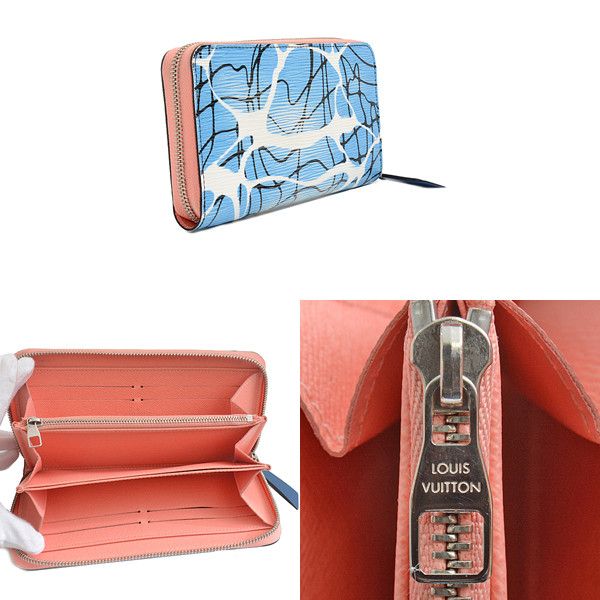 Louis Vuitton Louis Vuitton Louis Vuitton Epi Leather Zippy Wallet M56233 Canvas Long Wallet M56233 in Very Good Condition Size ONE SIZE - 2 Thumbnail