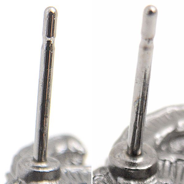 Chanel Chanel Chanel Coco Mark Black Stone Metal Earrings Metal Earrings 74759 in Great Condition Size ONE SIZE - 9 Thumbnail