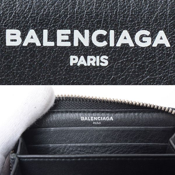 Balenciaga Balenciaga Balenciaga Calf Leather Round Zipper Coin Case 489801 Leather Coin Case 489801 in Very Good Condition Size ONE SIZE - 5 Thumbnail