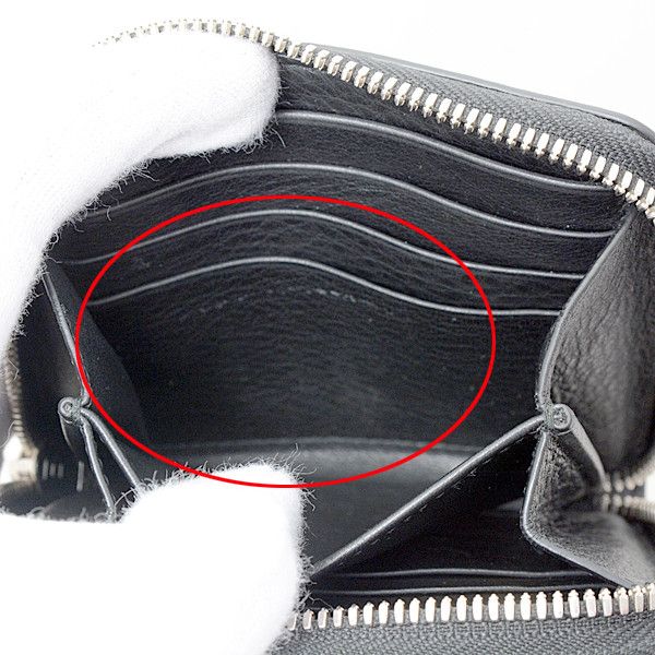 Balenciaga Balenciaga Balenciaga Calf Leather Round Zipper Coin Case 489801 Leather Coin Case 489801 in Very Good Condition Size ONE SIZE - 8 Thumbnail