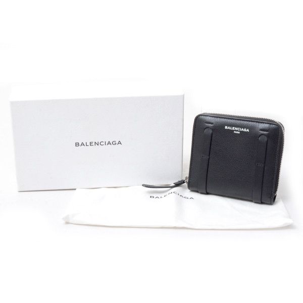 Balenciaga Balenciaga Balenciaga Calf Leather Round Zipper Coin Case 489801 Leather Coin Case 489801 in Very Good Condition Size ONE SIZE - 10 Thumbnail