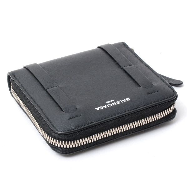 Balenciaga Balenciaga Balenciaga Calf Leather Round Zipper Coin Case 489801 Leather Coin Case 489801 in Very Good Condition Size ONE SIZE - 3 Thumbnail