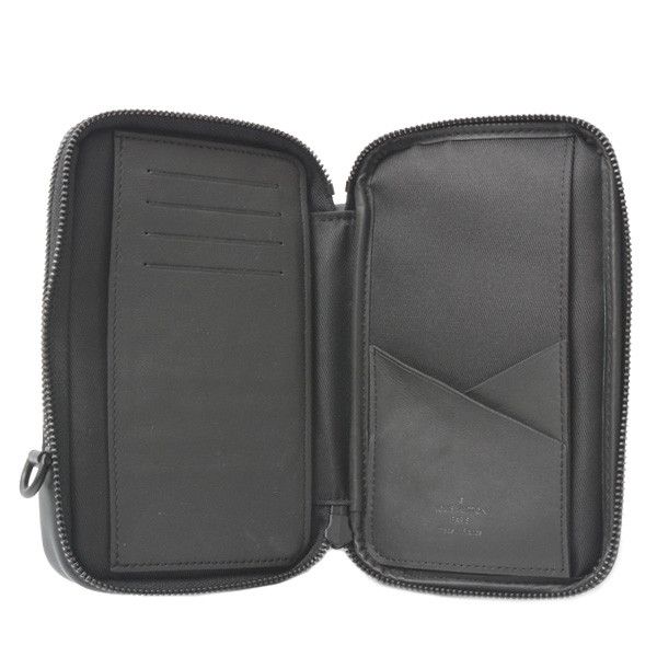 Louis Vuitton Louis Vuitton Louis Vuitton Damier Giant Double Phone Pouch NIGO Collaboration N40377 Canvas Crossbody Bag N40377 in Great Condition Size ONE SIZE - 4 Thumbnail