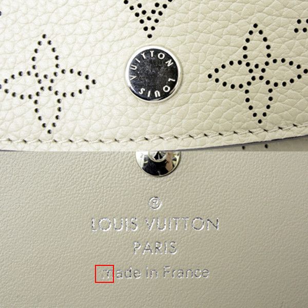Louis Vuitton Louis Vuitton Louis Vuitton Mahina Leather Iris Wallet M62542 Leather Short Wallet M62542 in Great Condition Size ONE SIZE - 7 Thumbnail