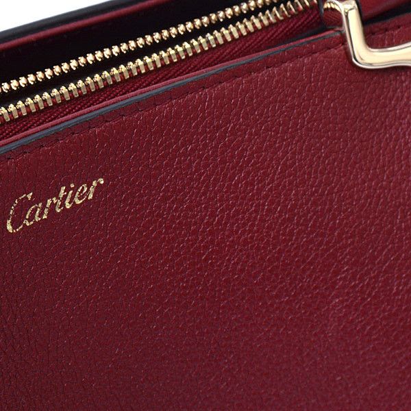Cartier Cartier Cartier Leather C de SM 2WAY Handbag Bordeaux L1001829 Leather Handbag L1001829 in Great Condition Size ONE SIZE - 6 Thumbnail