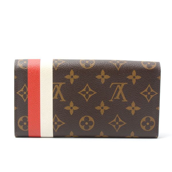 Louis Vuitton Louis Vuitton Louis Vuitton Monogram Groom Portefeuille Sarah Long Wallet M60034 Canvas Long Wallet M60034 in Very Good Condition Size ONE SIZE - 2 Thumbnail