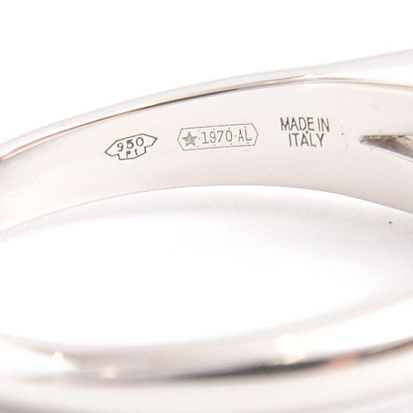 Bvlgari Bvlgari Bvlgari PT950 Diamond Ring Incontro d'Amore Metal Ring 70294 in Great Condition Size ONE SIZE - 6 Thumbnail