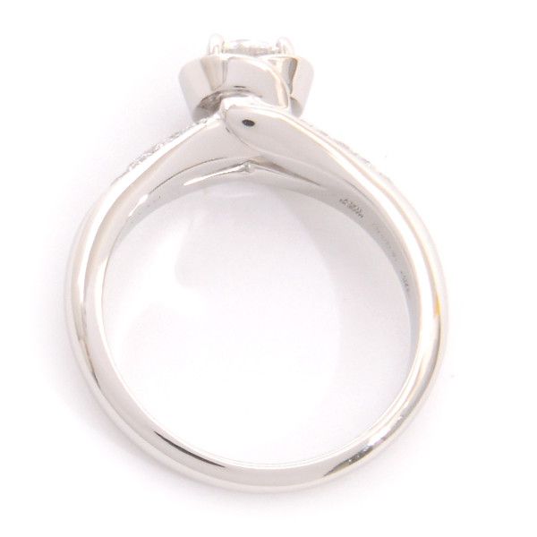 Bvlgari Bvlgari Bvlgari PT950 Diamond Ring Incontro d'Amore Metal Ring 70294 in Great Condition Size ONE SIZE - 4 Thumbnail