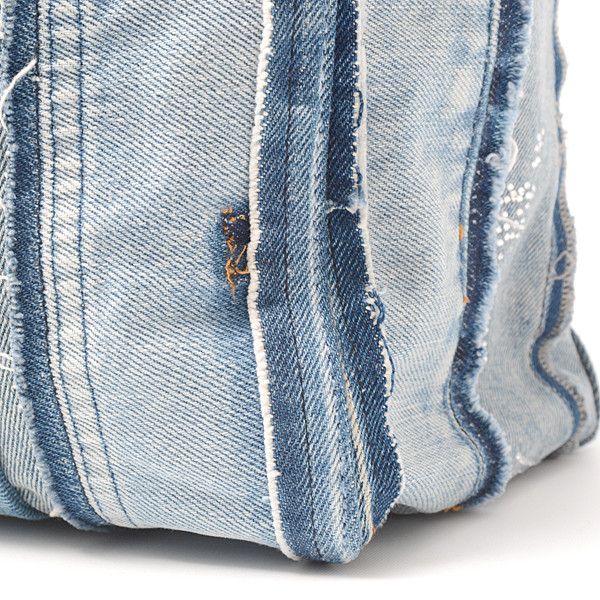 Balenciaga Balenciaga Balenciaga Denim Tote Bag Barbes 671409 Denim Tote Bag 671409 in Great Condition Size ONE SIZE - 7 Thumbnail