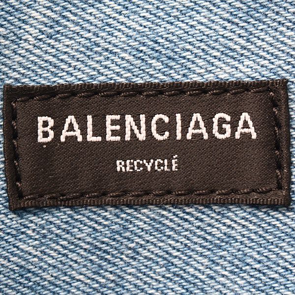 Balenciaga Balenciaga Balenciaga Denim Tote Bag Barbes 671409 Denim Tote Bag 671409 in Great Condition Size ONE SIZE - 9 Thumbnail