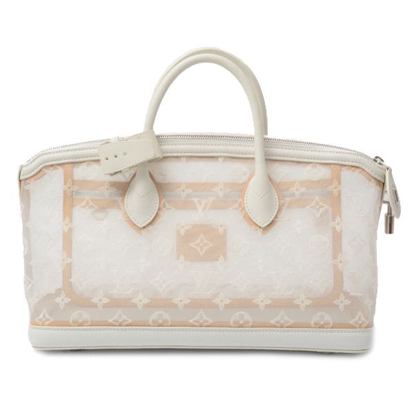 Louis Vuitton Louis Vuitton Louis Vuitton Transparence Lockit East West Handbag M40701 Canvas Handbag M40701 in Great Condition Size ONE SIZE - 3 Thumbnail