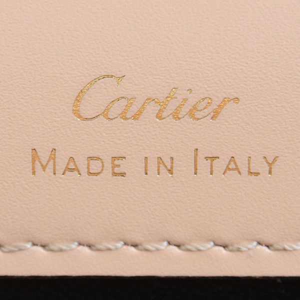 Cartier Cartier Cartier Leather Shoulder Bag Pink L1002291 Leather Crossbody Bag L1002291 in Great Condition Size ONE SIZE - 3 Thumbnail