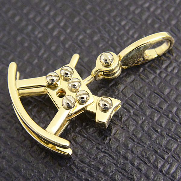 Cartier Cartier Cartier 750YG×WG Gold Rocking Horse Pendant Metal Pendant 72598 in Great Condition Size ONE SIZE - 6 Thumbnail