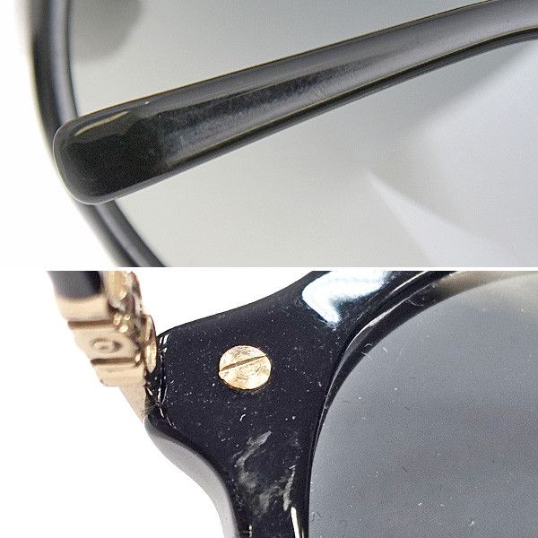 Salvatore Ferragamo Salvatore Ferragamo Salvatore Ferragamo Black Gradient Lens Plastic Sunglasses Plastic Sunglasses 72532 in Great Condition Size ONE SIZE - 9 Thumbnail