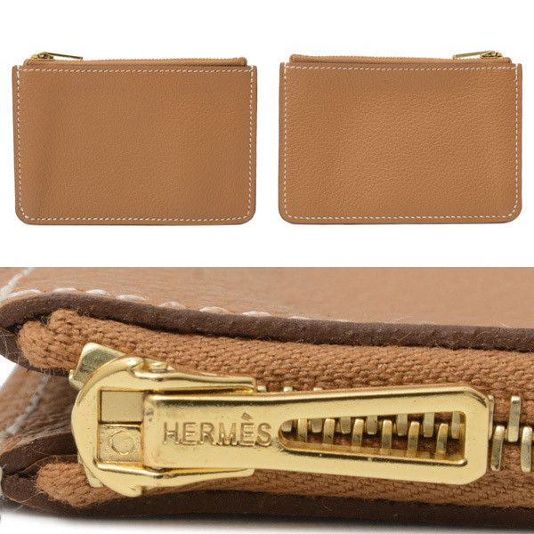 Hermes Hermes Hermes Evercolor Roulis Slim Mini Wallet Leather Short Wallet 73360 in Pristine Condition Size ONE SIZE - 6 Thumbnail