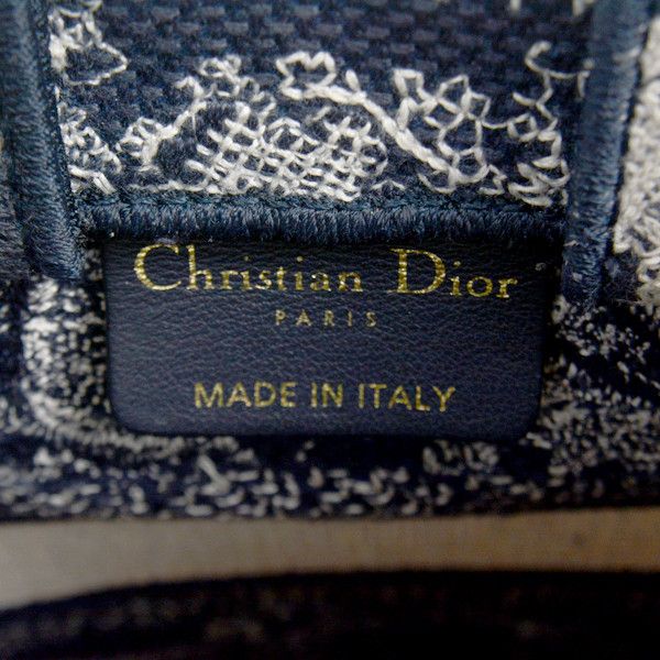 Dior Dior Christian Dior Book Tote Vertical Mini Canvas Bag Canvas Shoulder Bag S5555CRGO in Great Condition Size ONE SIZE - 6 Thumbnail