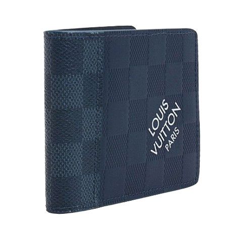 Louis Vuitton Louis Vuitton Louis Vuitton Damier Infini Portefeuille Slender Wallet N60544 Canvas Short Wallet N60544 in Pristine Condition Size ONE SIZE - 3 Thumbnail
