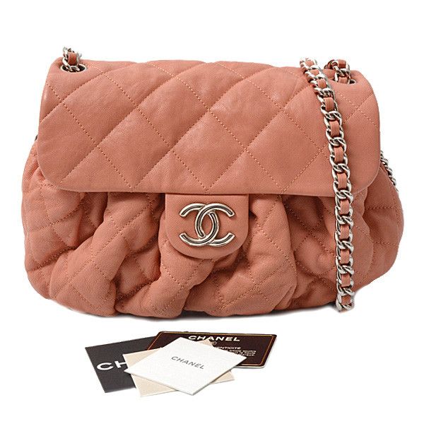 Chanel Chanel Chanel Matelasse Luxury Chain Shoulder Bag Pink Leather Crossbody Bag 15------ in Great Condition Size ONE SIZE - 10 Thumbnail